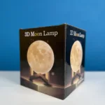 Rechargeable 3D Moon Lamp With Remote 8cm